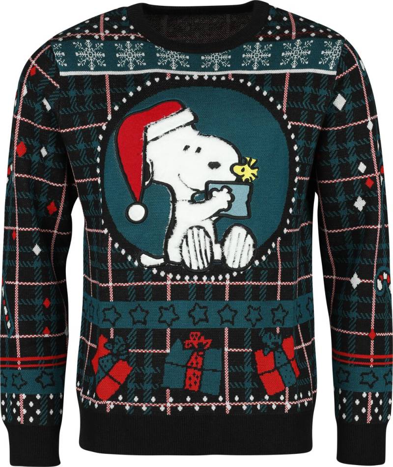 Peanuts Weihnachtspullover - Snoopy Christmas Sweatshirt - S bis XXL - für Männer - Größe L - multicolor  - EMP exklusives Merchandise! von Peanuts