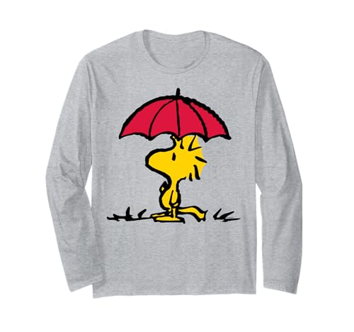 Peanuts Woodstock Regenschirm Übergroß Langarmshirt von Peanuts
