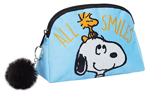 Plüsch-Make-up-Tasche für Damen, Snoopy, Peanuts Kosmetiktasche, Federmäppchen, multi, Einheitsgröße, Kosmetiktasche von Peanuts