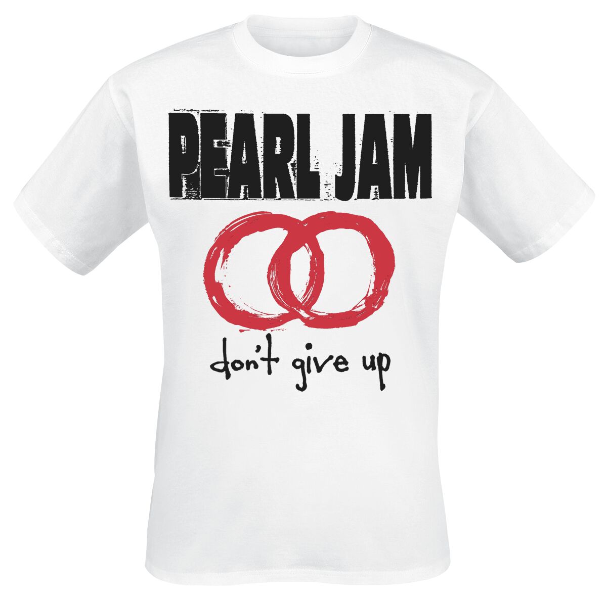 Pearl Jam Don't Give Up T-Shirt weiß in M von Pearl Jam