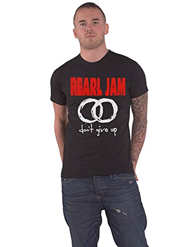 Pearl Jam T Shirt Don’t Give Up Circles Band Logo offiziell Herren Nue Schwarz von Pearl Jam