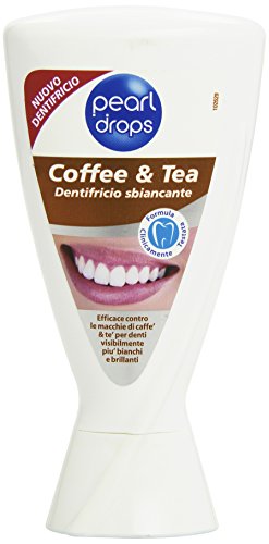 Pearl Drops - Cofee & Tea, Dentifricio Sbiancante, 50 ml von Pearl