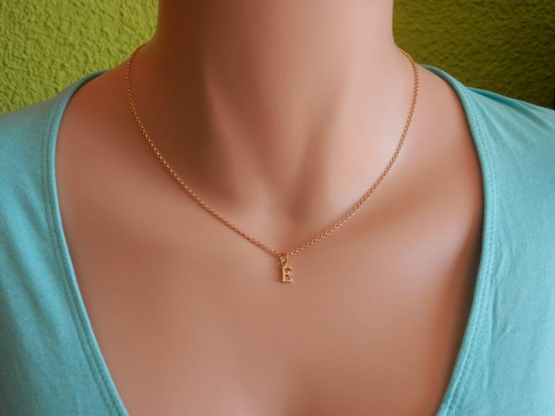 Initial Halskette Personalisiert von PearlDazzle