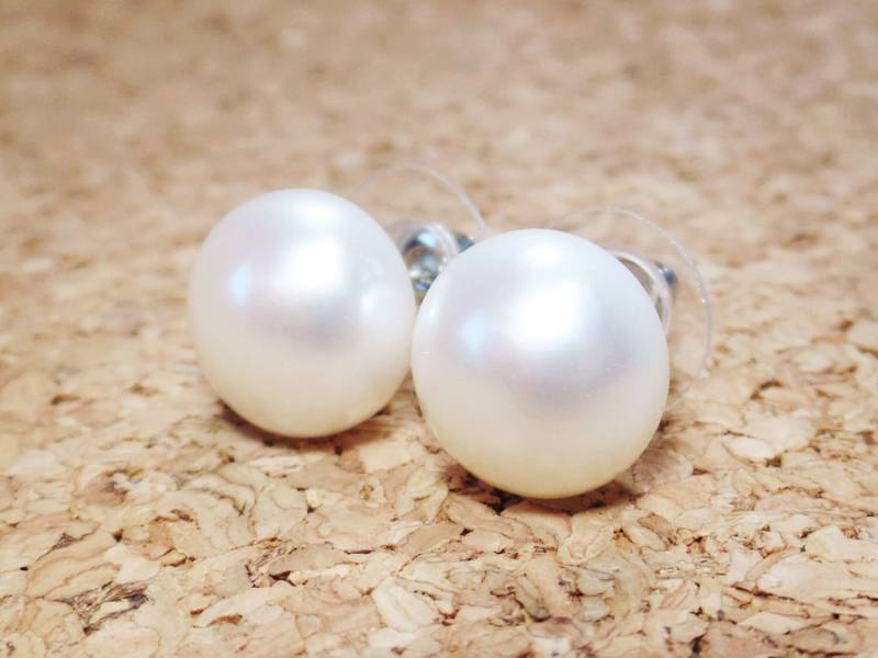 Große Perlenohrringe, Brautjungfer Geschenk, 12-13 Mm Große Hochzeitsohrringe, Ohrringe, Hochzeitsgeschenk von PearlSelect