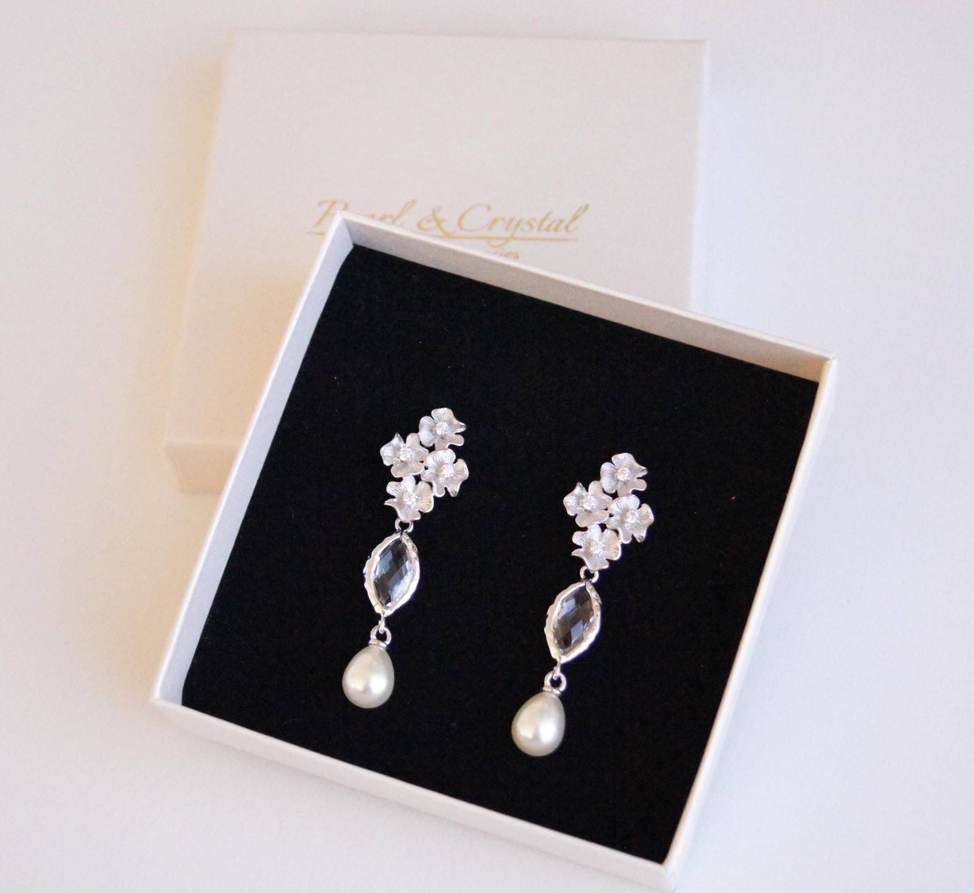 Brautschmuck, Ohrringe Hochzeit, Hochzeitsschmuck, Perlenohrringe Hochzeit Brautschmuck, Ohrringe Hochzeit, Hochzeitsschmuck, Perlenohrringe Hochzeit von PearlandCrystal
