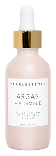 Pearlessence argan + vitamin e gesichtsöl 1,83 flüssigunzen von Pearlessence