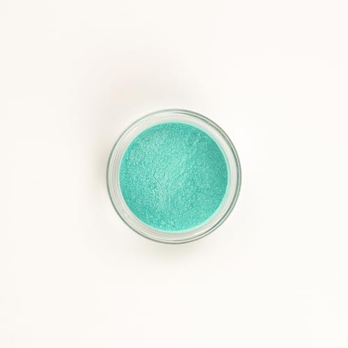 Pearls&Bubbles Natural Mineral Powder Eyeshadow (Aqua) von Pearls&Bubbles Cosmetics