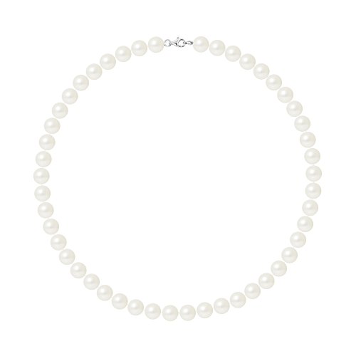 Pearls & Colors Collier - AM17-COL-AG-R89-M-WH von Pearls & Colors