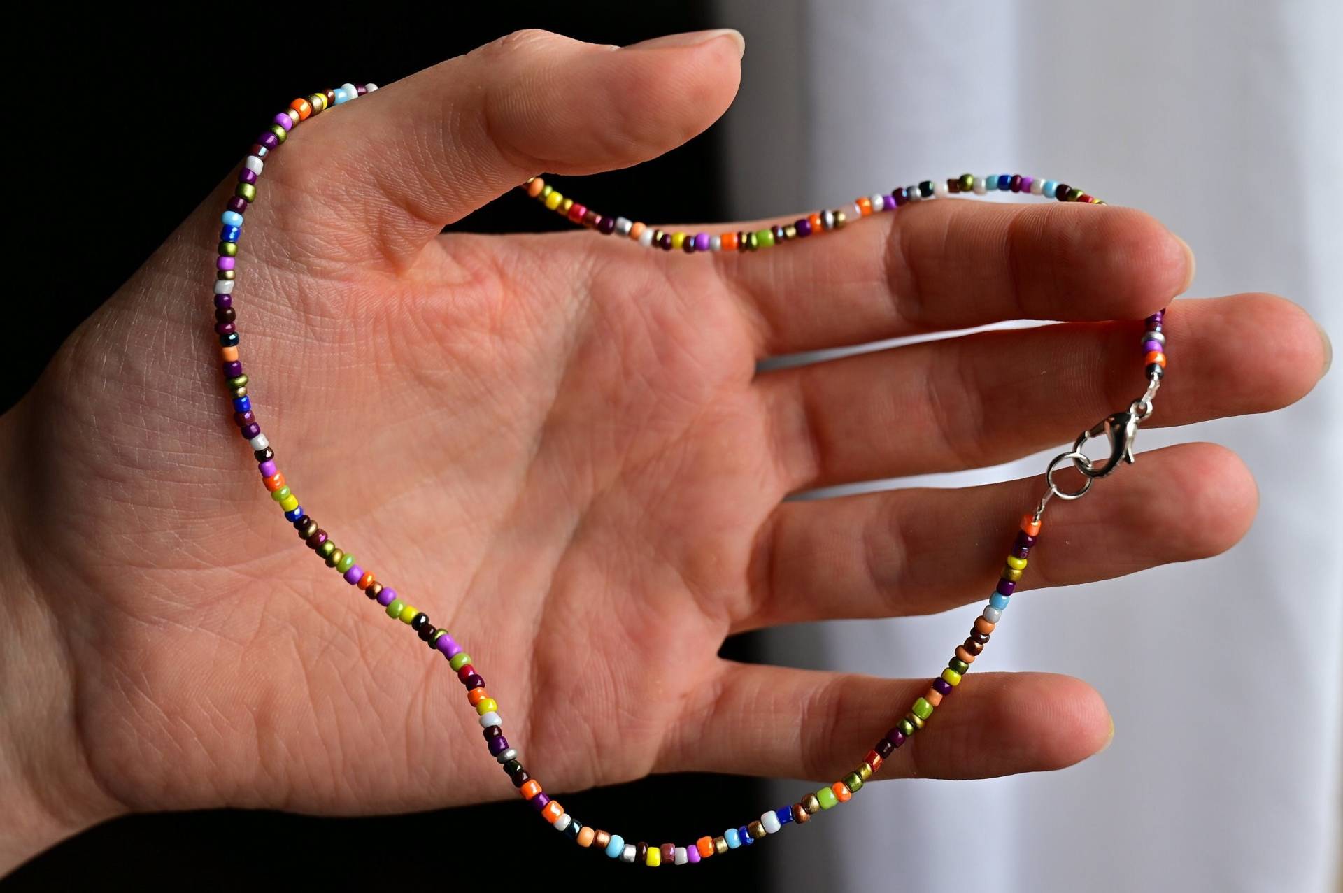 Handgemachte Perlenkette Boho Handgemachte Perlenkette Boho von PearlsPolly