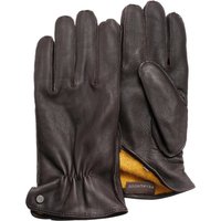 Pearlwood Leichte und gefütterte Lederhandschuhe aus genarbtem Hirschleder in M von Pearlwood
