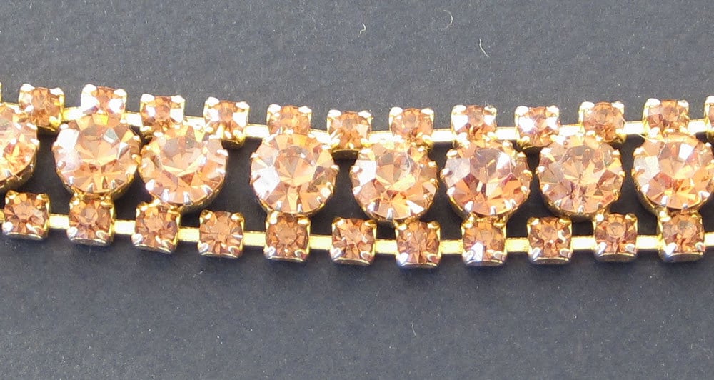 Vintage Bernstein Braun Strass Armband Schmuck Gold Auburn Vintage Bernstein Braun Strass Armband Schmuck Gold Auburn von PearyNiceThings