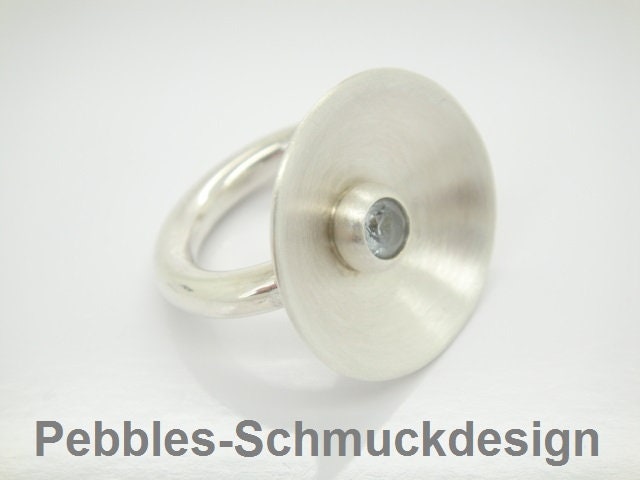 Topas Zart Blau....edler Ring Exklusiv 925 von PebblesSchmuckdesign
