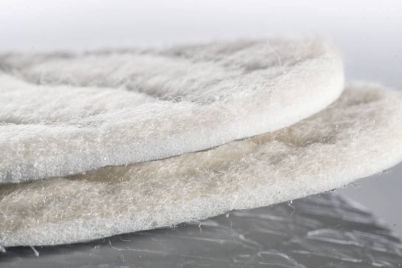 Pedag Einlegesohlen Solar Warme Schuhsohlen, Thermo, 100% Wolle + Alu von Pedag