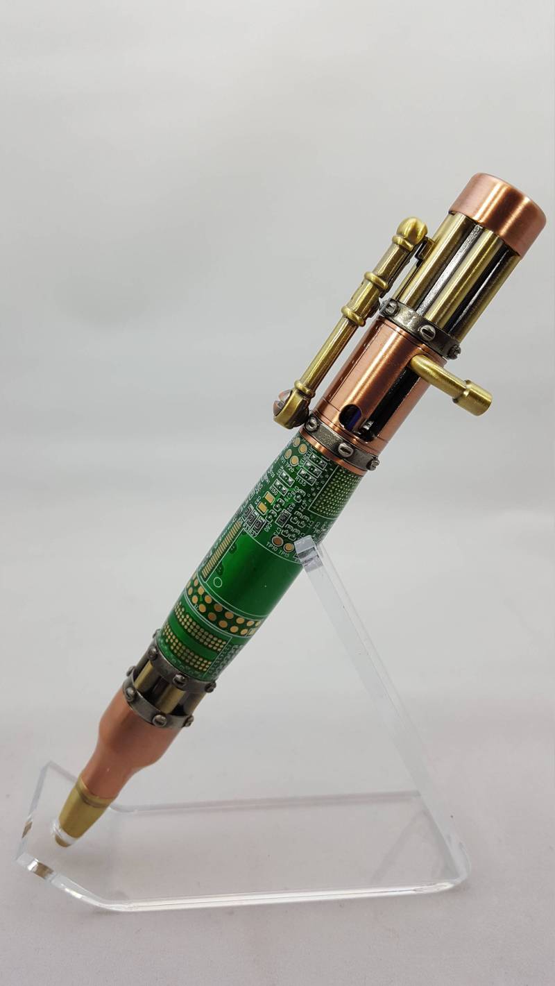 steampunk Grün & Kupfer steampunk Grün & Kupfer von PedalingPenTurner