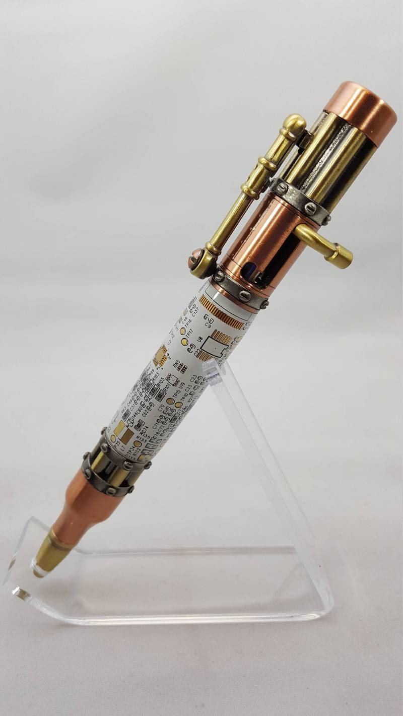 steampunk Weiß & Kupfer steampunk Weiß & Kupfer von PedalingPenTurner