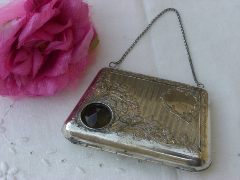 Geldbörse - Silberblech Nach Dem Hurrikan Katrina Geborgen Antik Versandkostenfrei von PeddlersCaravan