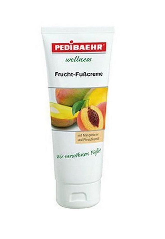 Pedibaehr Fußcreme Frucht-Fußcreme Mango & Pfirsich von Pedibaehr