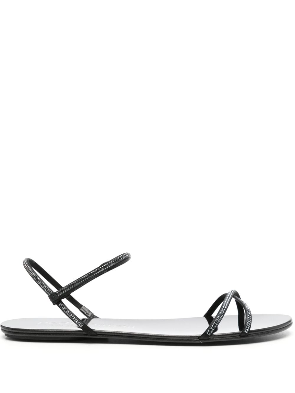 Pedro Garcia Panie crystal-embellished sandals - Schwarz von Pedro Garcia