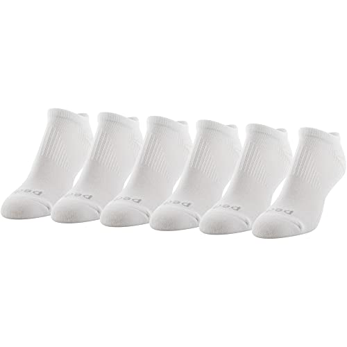 Peds Damen Feuchtigkeitsableitende Low-Cut Socken mit X-Wrap Fußgewölbeunterstützung, Mehrpaar-Pack, Shoe Size: 5-10 von Peds