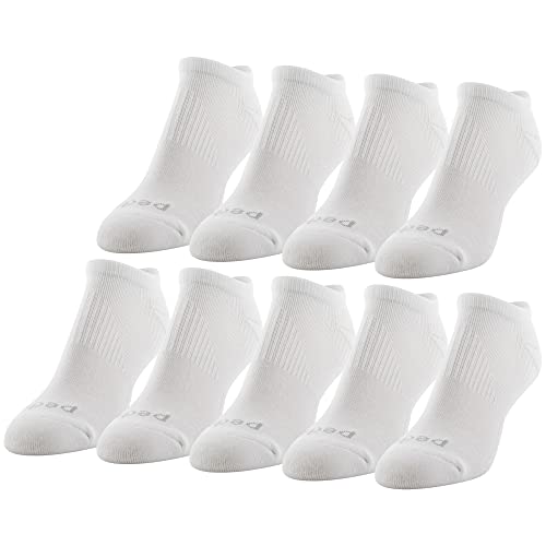 Peds Damen Feuchtigkeitsableitende Low-Cut Socken mit X-Wrap Fußgewölbeunterstützung, Mehrpaar-Pack, Shoe Size: 5-10 von Peds