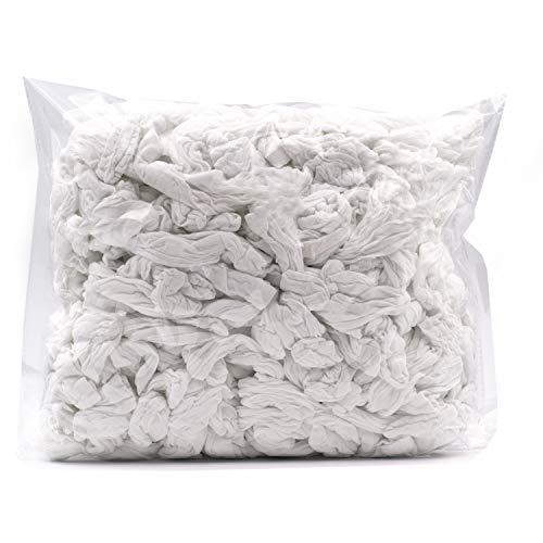 Pedsox, 200 Stück Einweg-Hygienesocken zum Testen von Schuhen, Premium Line, maschinenwaschbar, Unisex, Einheitsgröße, Weiß von Pedsox