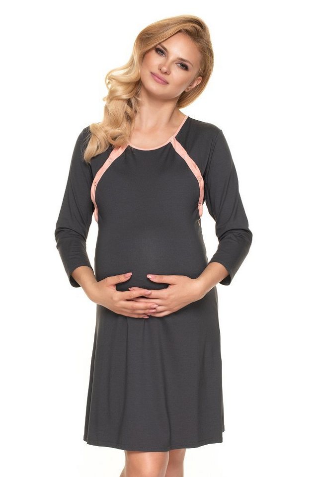 PeeKaBoo Umstandsnachthemd Nachthemd Stillnachthemd Umstandsnachthemd von PeeKaBoo