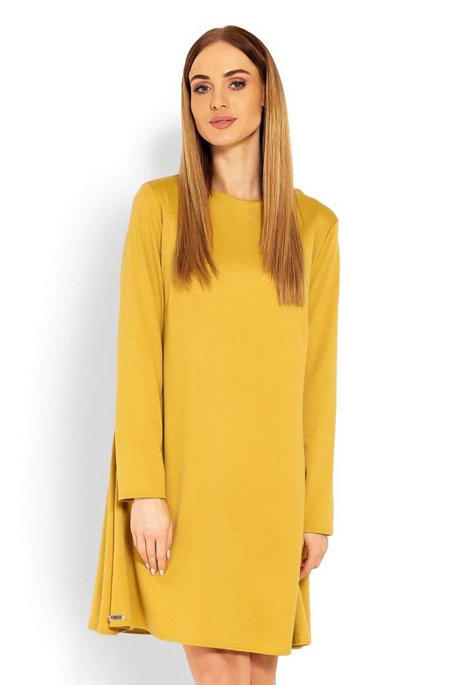PeeKaBoo Zipfelkleid Kleid Langarm knielang von PeeKaBoo
