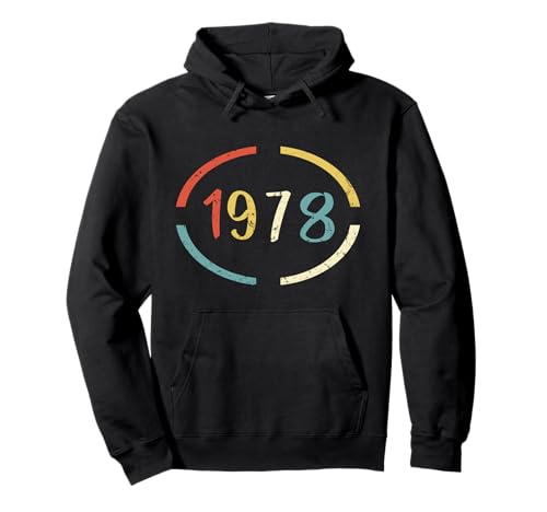 Retro Geburtstag 1978 - Vintage Geboren im Jahr 1978 Pullover Hoodie Retro Geburtstag 1978 - Vintage Geboren im Jahr 1978 Pullover Hoodie von PeeKay Apparel - Vintage Birthday Circles