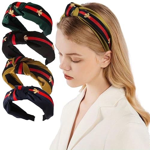 Breites böhmisches Damen-Stirnband (4 Stück) von PeeToos