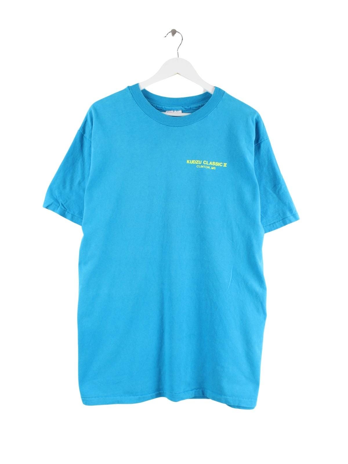 Hanes 90S Vintage Kudzu Classic Print Single Stitch T-Shirt Blau Xl Herren Hanes 90S Vintage Kudzu Classic Print Single Stitch T-Shirt Blau Xl Herren von PeecesDE