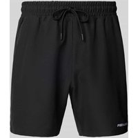 Pegador Badehose mit Label-Stitching in Black, Größe S von Pegador