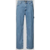 Pegador Baggy Fit Jeans mit Label-Detail Modell 'DAULE' in Jeansblau, Größe 32 von Pegador