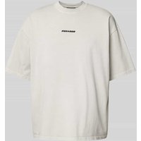 Pegador Boxy Fit T-Shirt mit Label-Stitching in Hellgrau, Größe XXL Pegador Boxy Fit T-Shirt mit Label-Stitching in Hellgrau, Größe XXL von Pegador