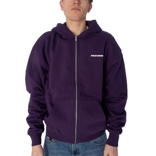 Pegador Colne Logo Oversized Sweatjacke 486, L von Pegador