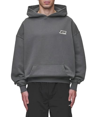 Pegador Herren Hoodie Fox Oversized, Anthracite, L Pegador Herren Hoodie Fox Oversized, Anthracite, L von Pegador