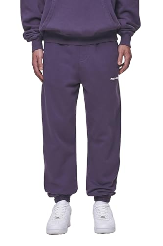 Pegador Herren Hose Logo Heavy Sweat Jogger Jogginghose, Washed Deep Purple, M von Pegador