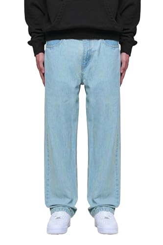 Pegador Herren Jeans Baltra Baggy, Sand Washed Blue, 32 von Pegador