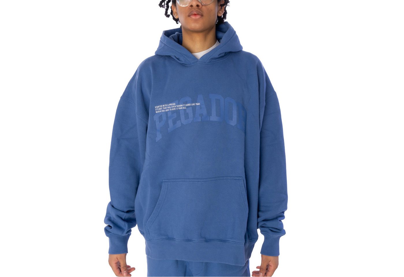 Pegador Hoodie Pegador Gilford Oversized Hoodie Herren blau (1-tlg) von Pegador