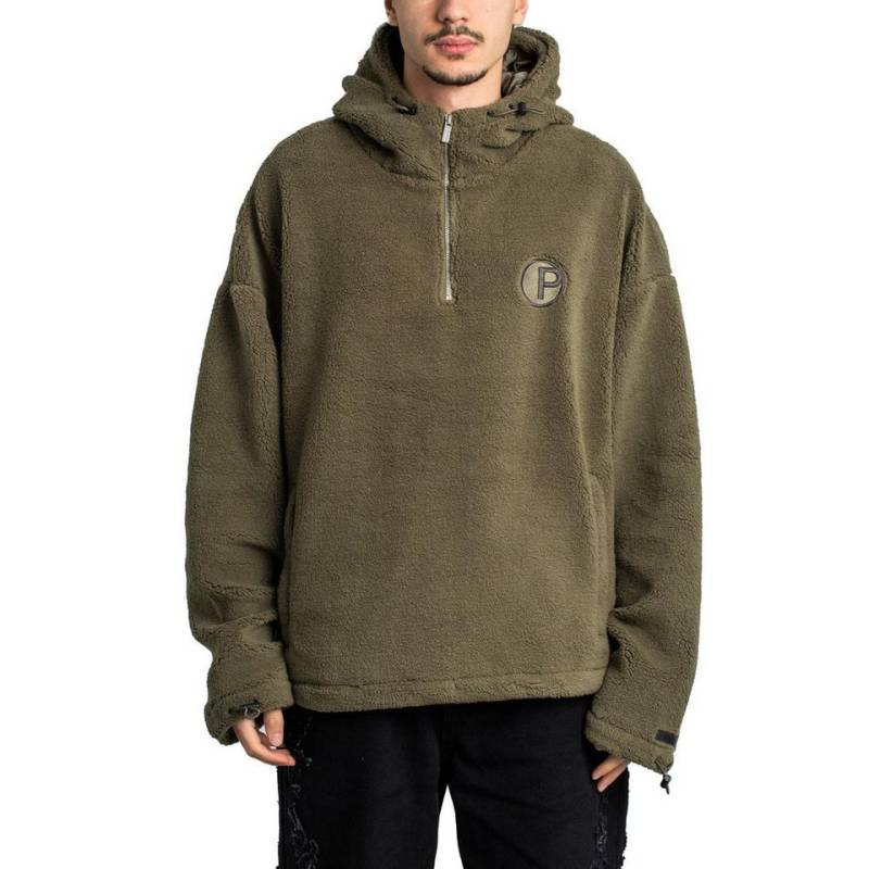 PEGADOR Kapuzenpullover Pegador Fall Teddy Halfzip Hoodie von PEGADOR