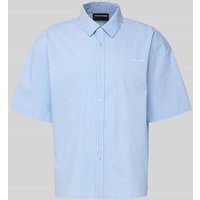Pegador Oversized Freizeithemd mit Knopfleiste in Hellblau, Größe L Pegador Oversized Freizeithemd mit Knopfleiste in Hellblau, Größe L von Pegador