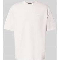Pegador Oversized T-Shirt mit Label-Print Modell 'Sequia' in Hellrosa, Größe XL von Pegador
