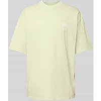 Pegador Oversized T-Shirt mit Label-Print in Mint, Größe XXL von Pegador