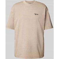 Pegador Oversized T-Shirt mit Label-Stitching Modell 'SIGNAR' in Dunkelgrau, Größe XXL Pegador Oversized T-Shirt mit Label-Stitching Modell 'SIGNAR' in Dunkelgrau, Größe XXL von Pegador