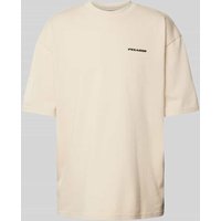 Pegador Oversized T-Shirt mit Logo in Sand, Größe M von Pegador