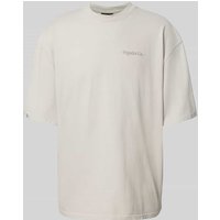 Pegador Oversized T-Shirt mit Rundhalsausschnitt in Hellgrau, Größe S Pegador Oversized T-Shirt mit Rundhalsausschnitt in Hellgrau, Größe S von Pegador