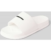Pegador Sandalette mit Label-Detail Modell 'SUNA SLIDE' in Weiss, Größe 41 von Pegador