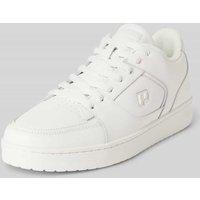 Pegador Sneaker mit Label-Applikation Modell 'SERENUS LOW' in Weiss, Größe 41 von Pegador