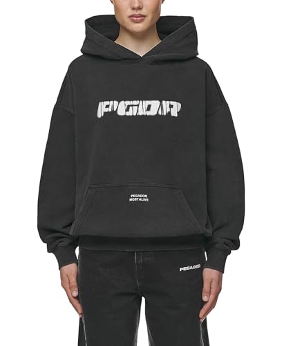 Pegador Suta Oversized Hoodie Damen, Black, S von Pegador