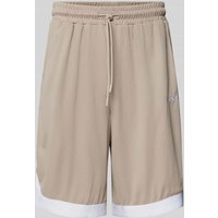 Pegador Sweatshorts mit elastischem Bund in Taupe, Größe XXL Pegador Sweatshorts mit elastischem Bund in Taupe, Größe XXL von Pegador