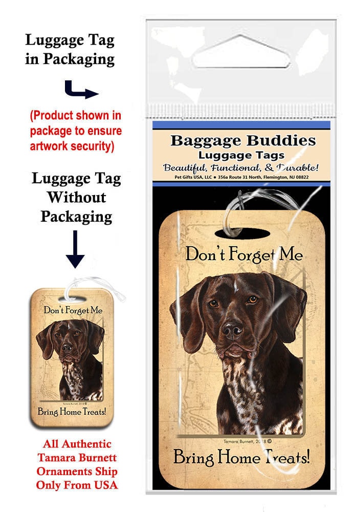 Baggage Buddies Gepäckanhänger Deutsch Kurzhaar Pointer Baggage Buddies Gepäckanhänger Deutsch Kurzhaar Pointer von PegasusPetsCo